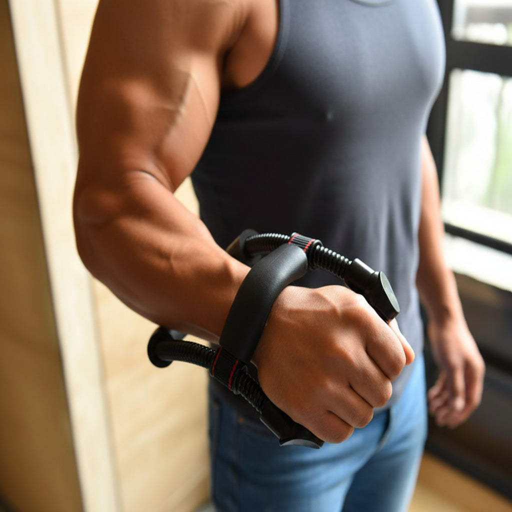 DynaGrip™ — Grip, Poignets & Avant-Bras en 10 min/jour